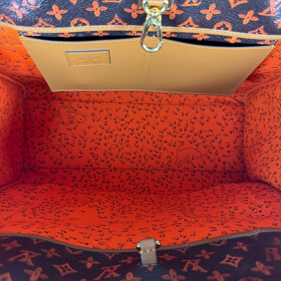 Louis Vuitton Catogram Steamer Cabas XXL tote cat bag Grace Coddington Monogram - Picture 6 of 16